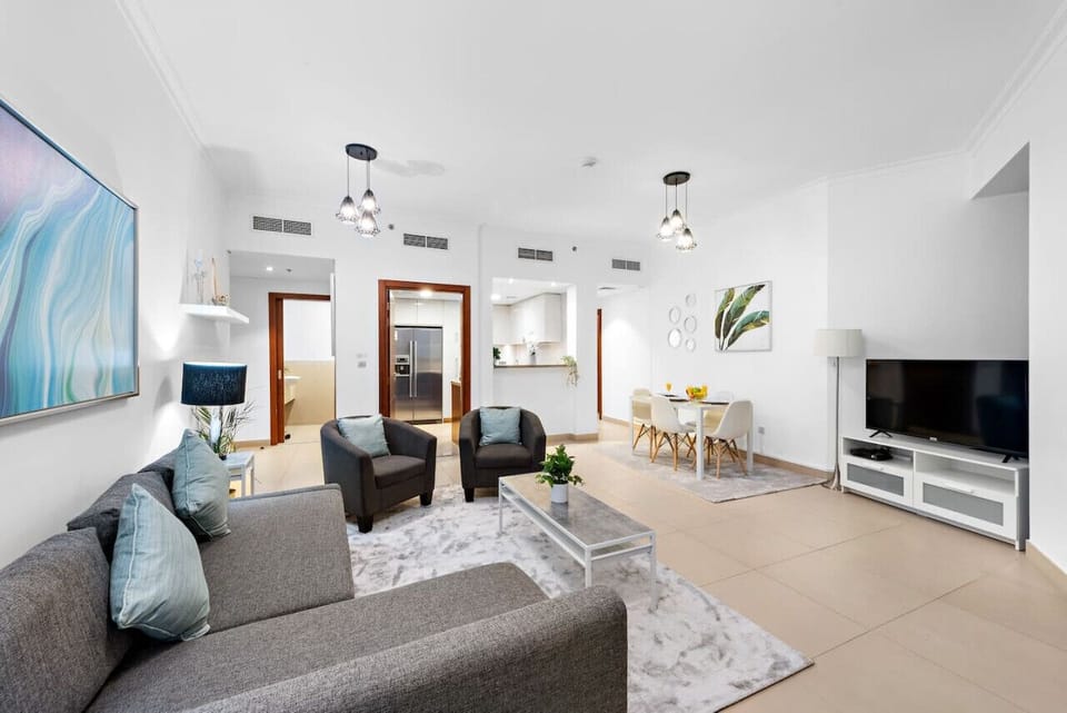 Living Room: Stylish space with chic decor, perfect for relaxation and entertainment.