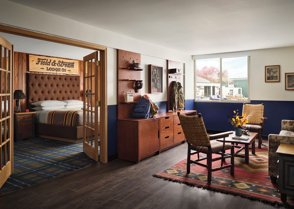 The Gallatin Suite | Premium bedding, in-room safe, desk, laptop workspace