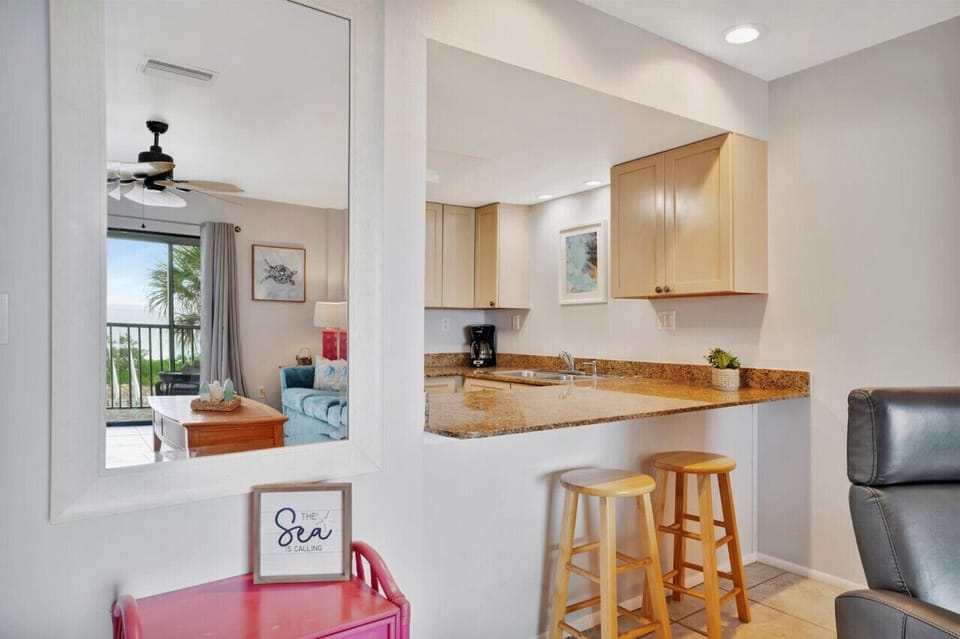 Fully stocked kitchen