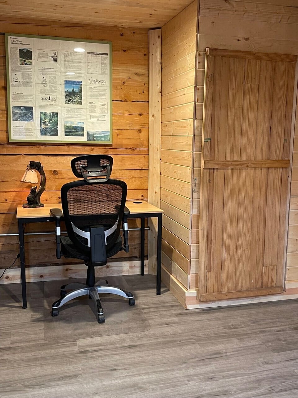Desk & Ergonomic Chair