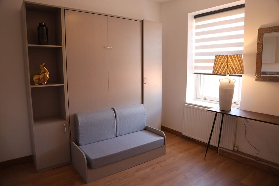 Deluxe Studio | Living area | Flat-screen TV