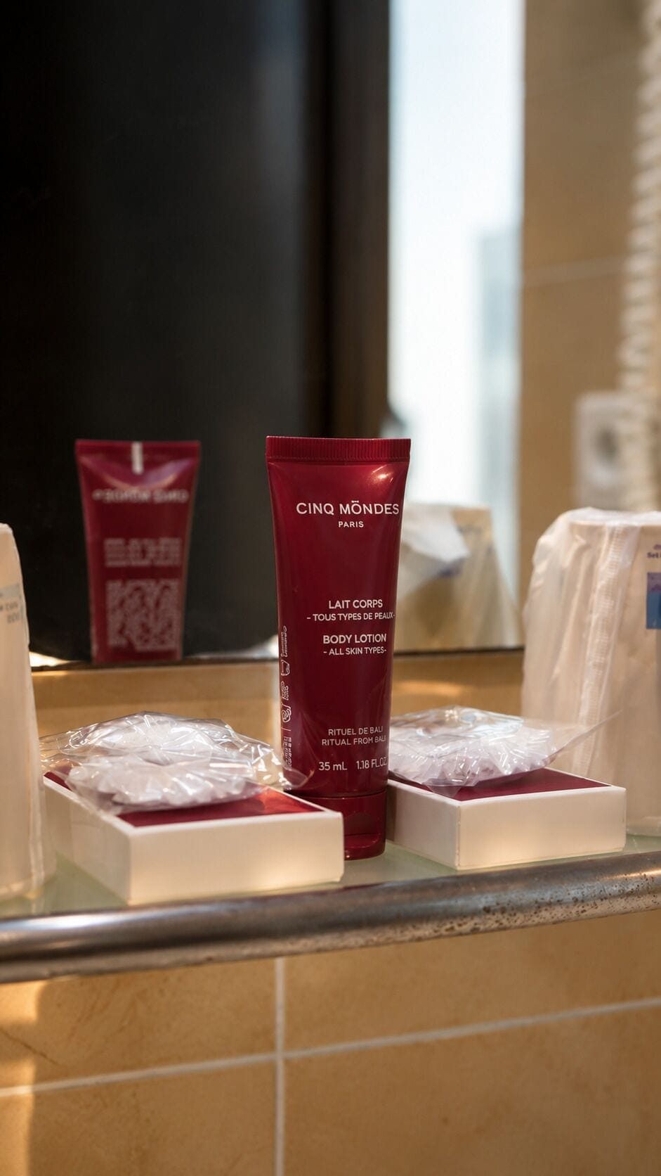 Shower, free toiletries, hair dryer, bathrobes