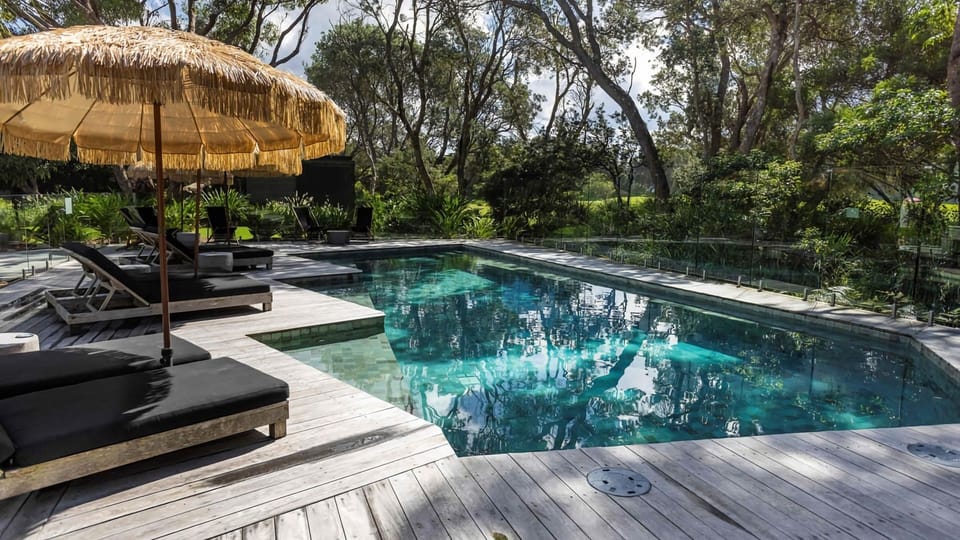 Enjoy the convenience of an on-site pool