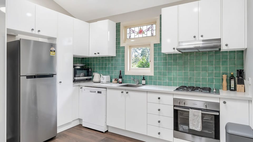 Crisp white, rich timber, and a splash of seafoam green. Your next culinary adventure starts here. 