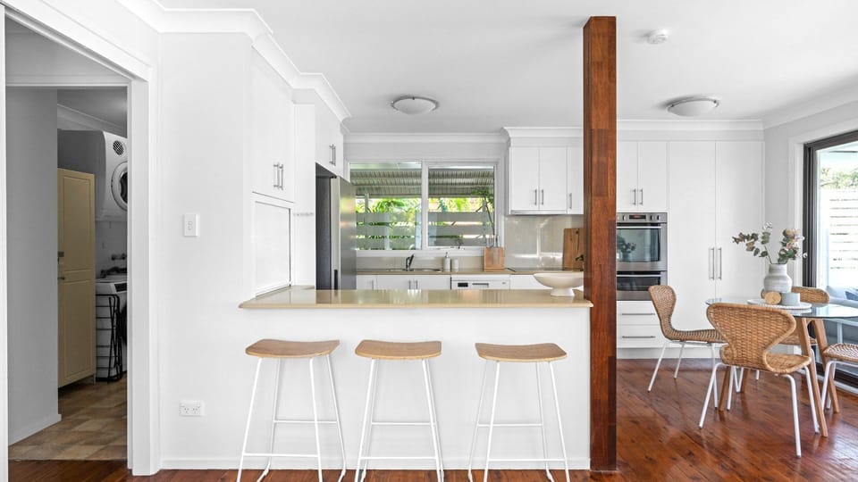 The heart of the home, bathed in natural light