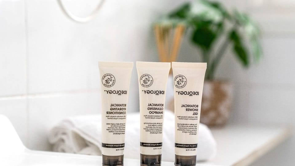 Enjoy our complimentary collection of luxury, eco-friendly shower amenities.