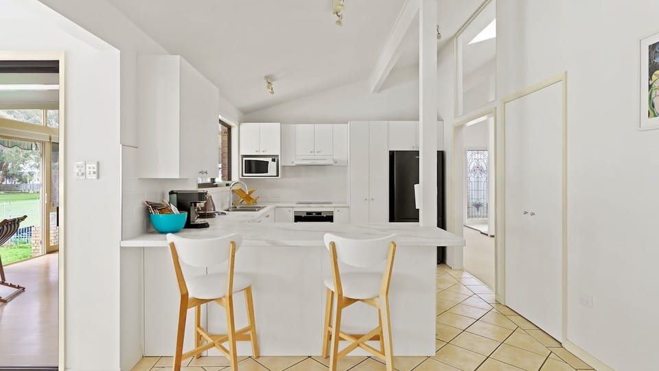 The heart of the home, flooded with natural light.