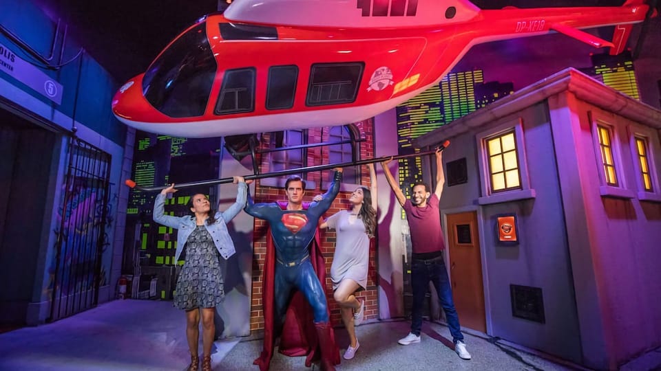 Unleash your inner hero with this larger-than-life photo op.