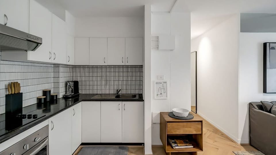 Fully equipped kitchen for home-cooked meals.