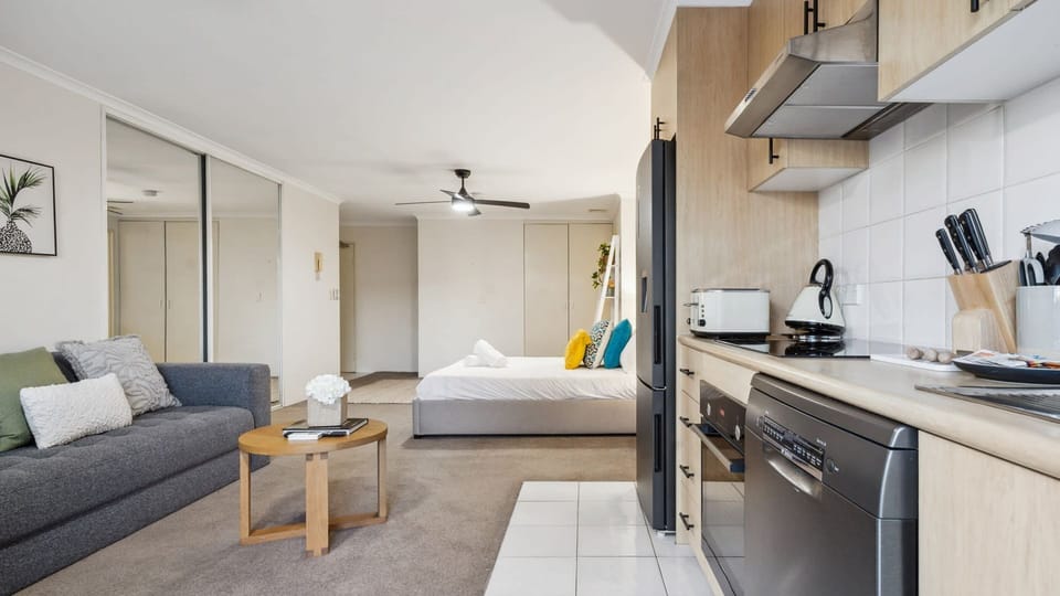 Designed for your ultimate comfort, blending a cozy lounge area with a fully equipped kitchen