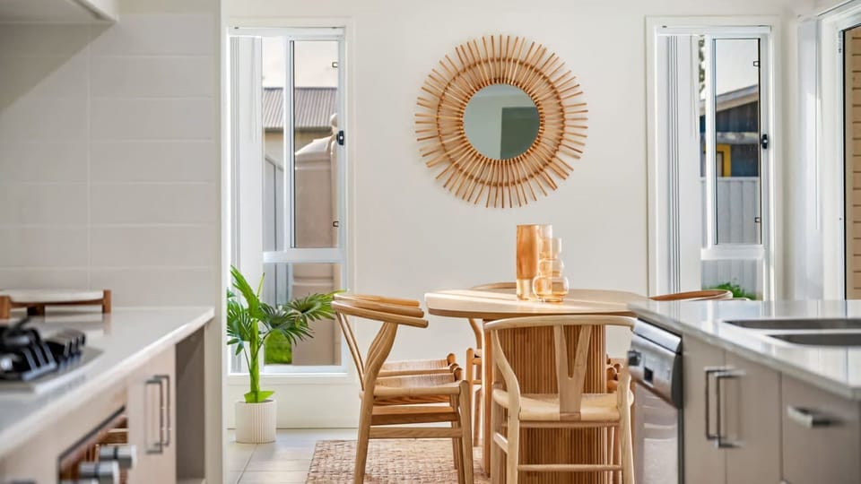 Wooden Center Piece perfect to reflect the property