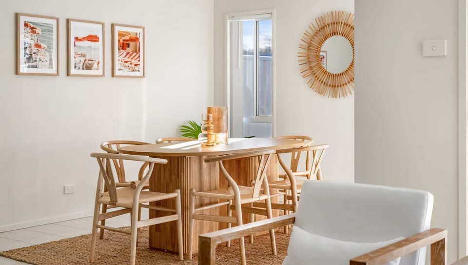 A warm and inviting dining area designed for shared moments.