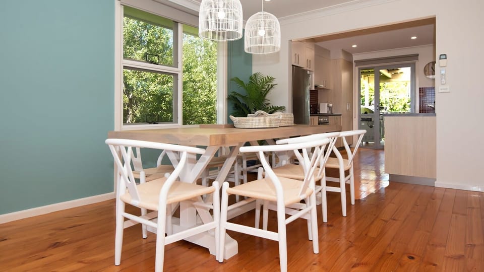 Inviting dining area