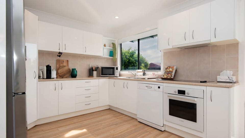 Practical kitchen essentials provided