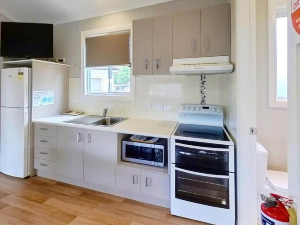 Standard 2 Bedroom Cabin | Private kitchen | Electric kettle