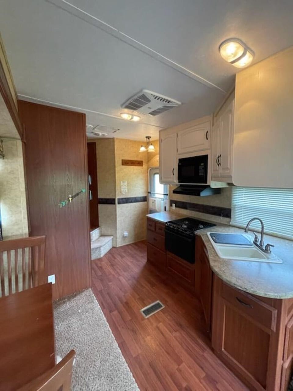 large kitchen area