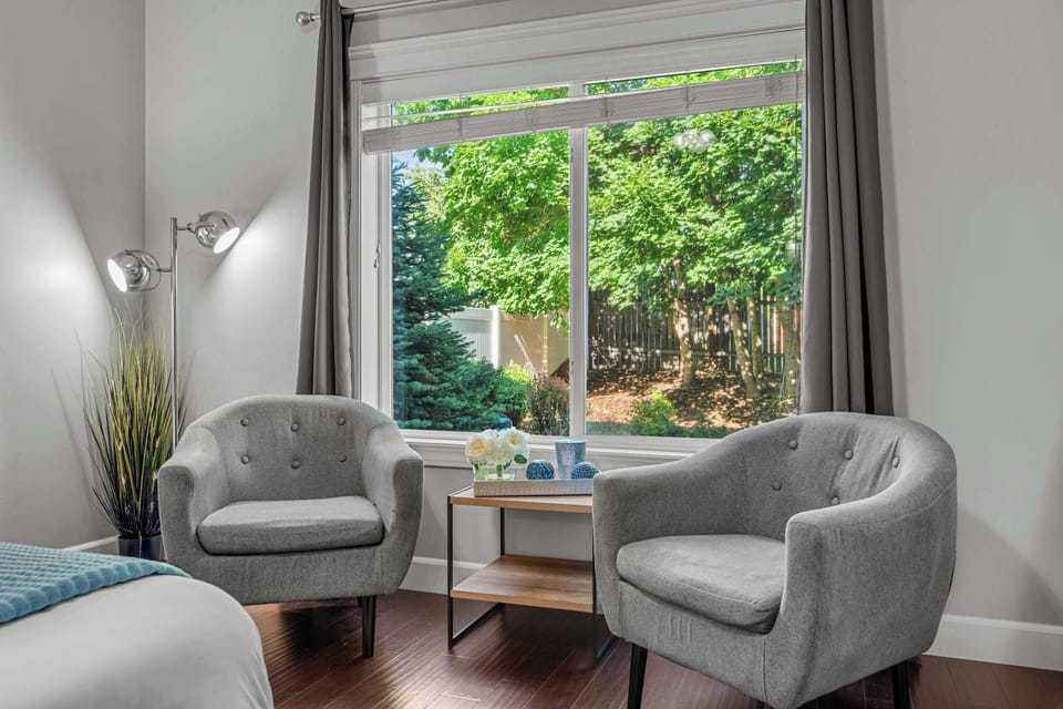 A Quiet Nook to Recharge – Perfect for morning coffee or evening reads.