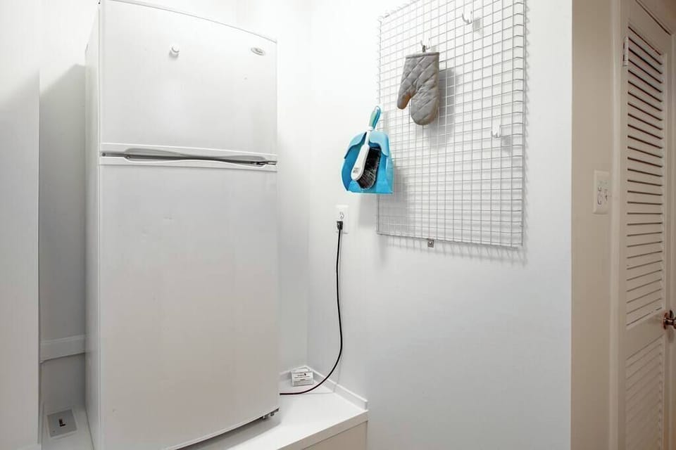 High-tech machine with wires in Washington DC apartment