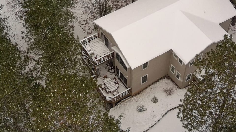 Birds' eye view of your stay