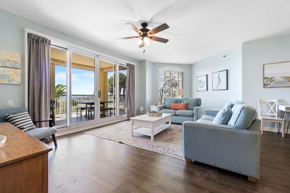 Condo, Multiple Beds (Beach Colony Tower 1C) | Living area | TV