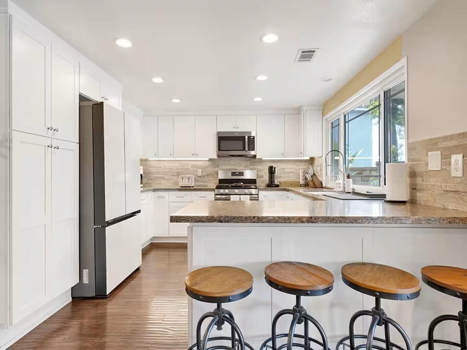 Listening to music and preparing food for loved ones