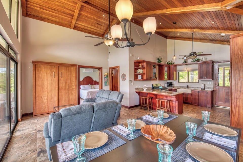 The main living area of the home.