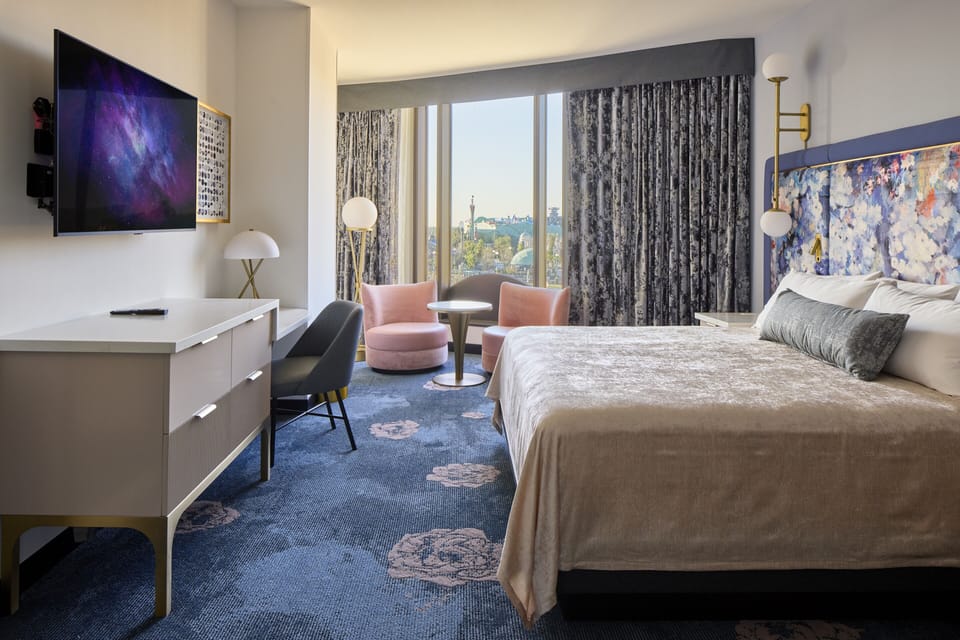 Celestial Suite (Dedicated Entrance to Epic Universe**) | In-room safe, desk, laptop workspace, iron/ironing board