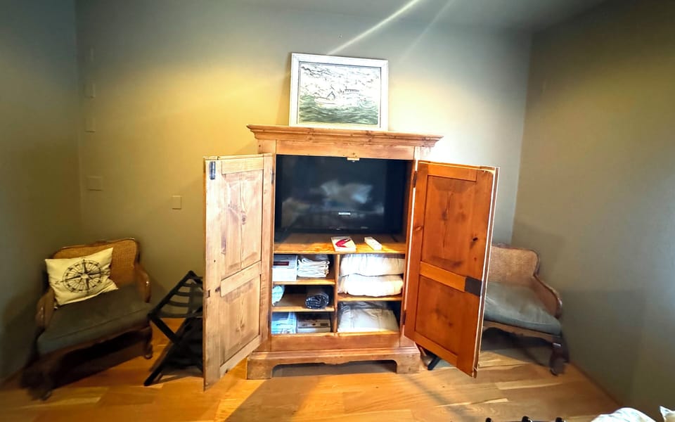 Main bedroom TV