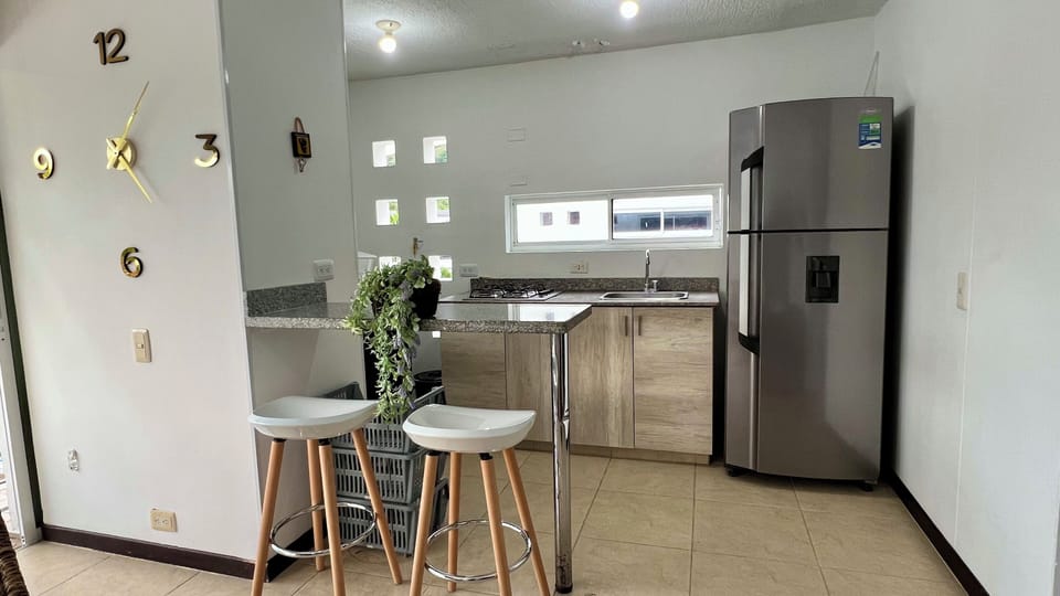 Family Apartment, Pool View | Private kitchen