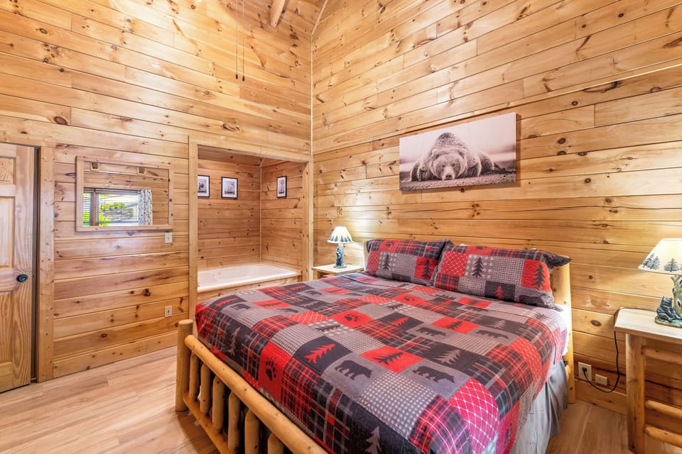 Bedroom #1 with King Bed