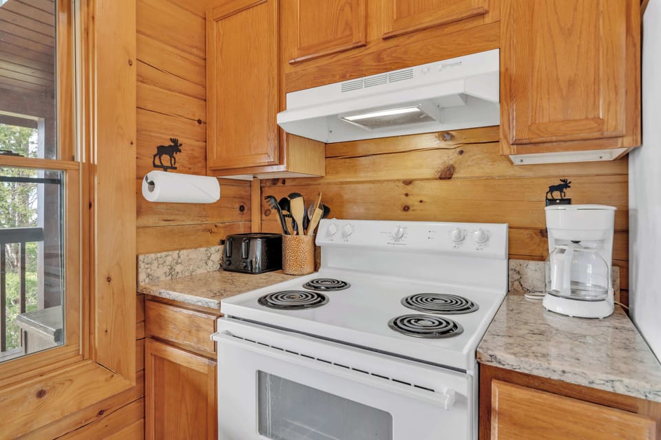 Fully equipped kitchen