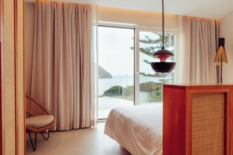 Luxury Suite, Balcony, Ocean View | Individually furnished, soundproofing, iron/ironing board, free WiFi
