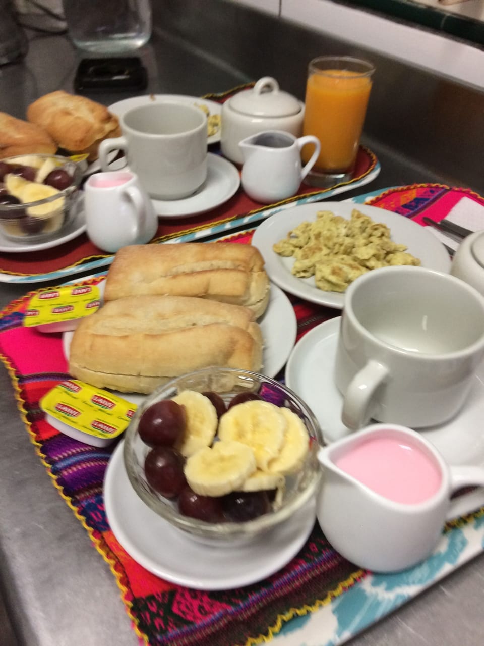 Daily continental breakfast for a fee