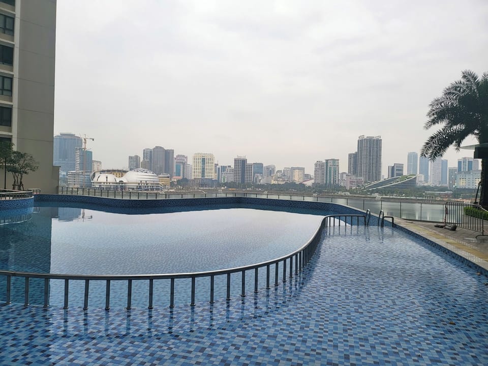 Rooftop pool