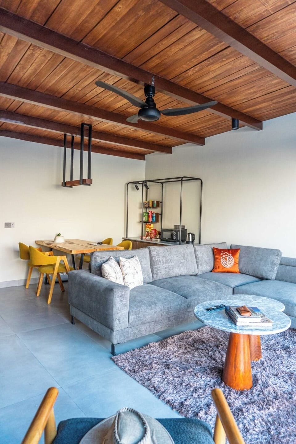 Villa, 2 Double Beds, River View | Premium bedding, minibar, desk, laptop workspace