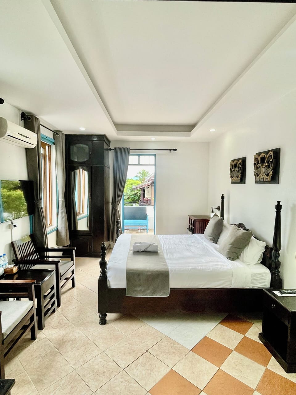 Panoramic Double Room, Balcony, City View | Blackout drapes, soundproofing, free WiFi