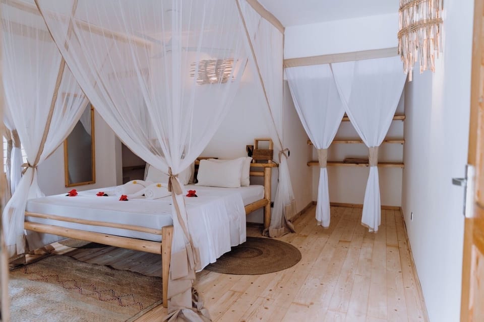 Deluxe Triple Room, Pool View | Laptop workspace, soundproofing, free WiFi