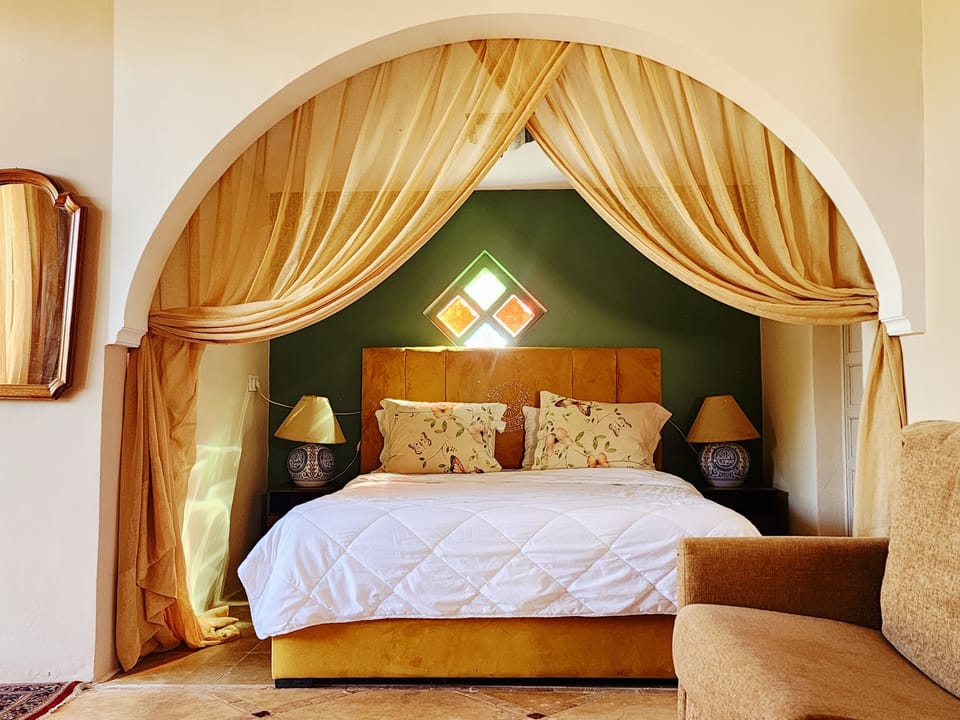 Individually decorated, individually furnished, blackout drapes