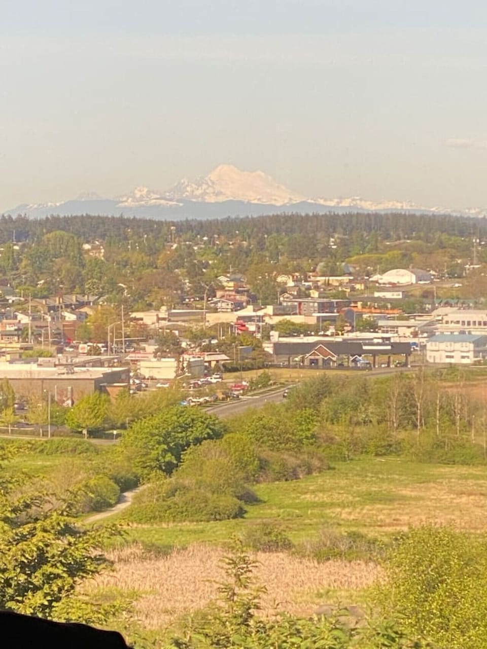 There she is!  Mt. Baker!