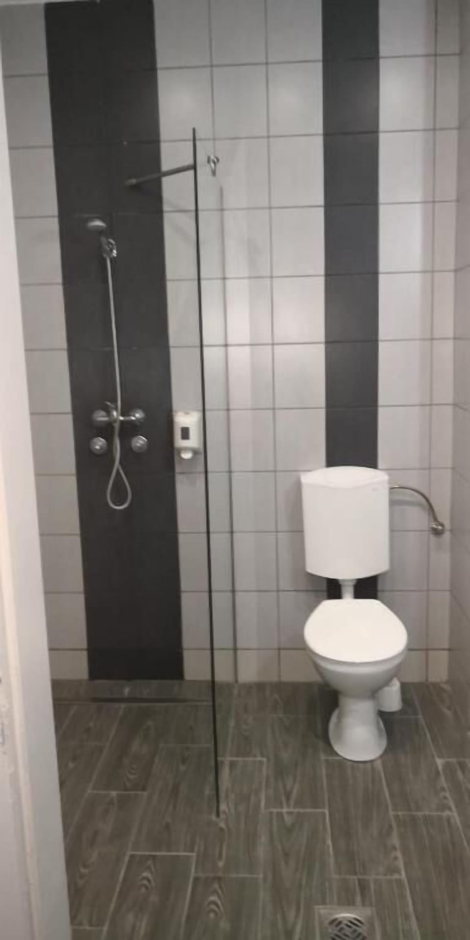Towels, soap, shampoo, toilet paper