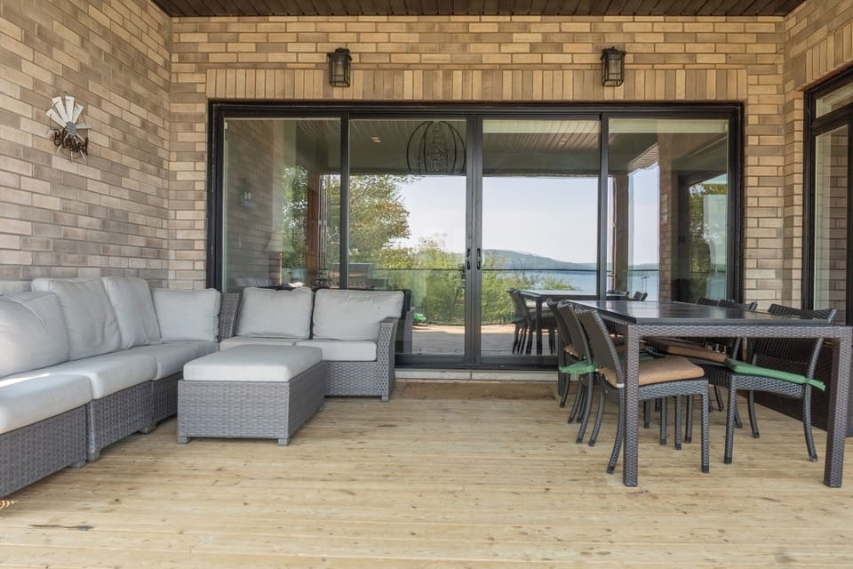 Outside furniture with BBQ
