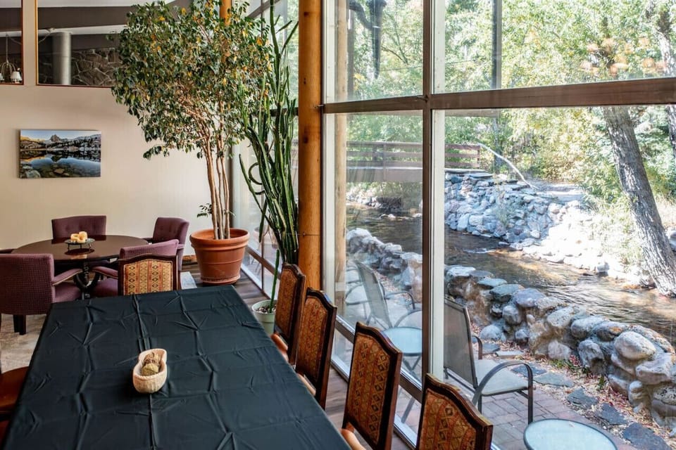 Dining area for gatherings