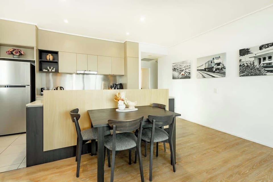 Gather around the dining table for relaxed breakfasts before exploring Cairns or enjoy an easy evening meal while planning the next day's adventures.