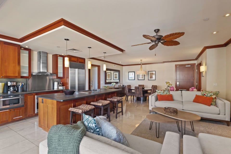 View of the Living Room from the Lanai