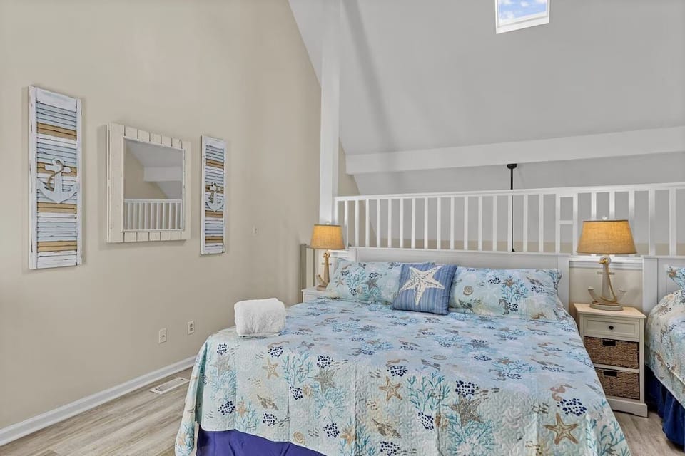 Room with Safety Railing