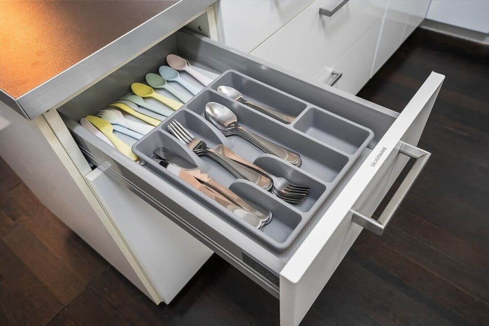 Large kitchen, fully equipped with all dining and cooking essentials including children`s utensils.