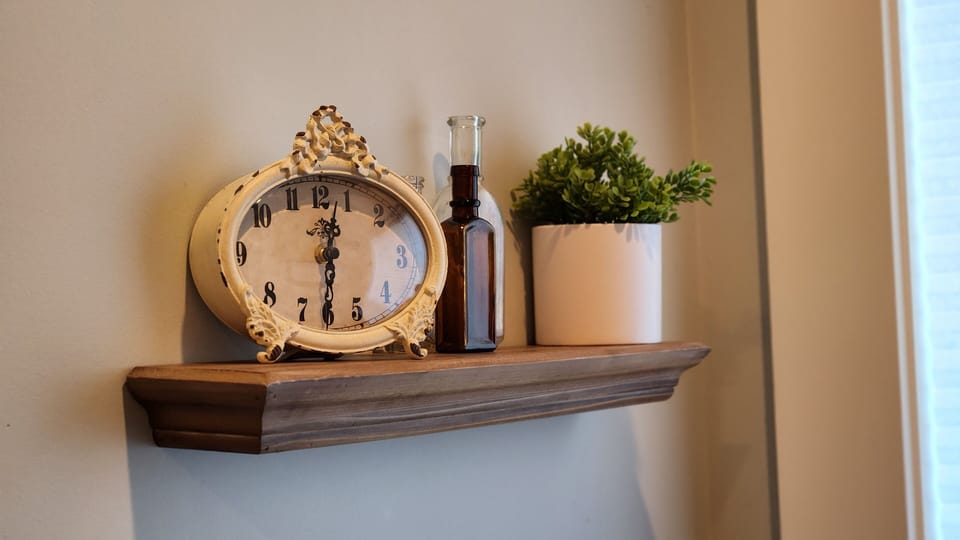 Clock in office