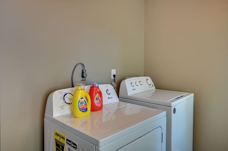 Laundry Area | Washer/Dryer | Laundry Detergent | Iron/Board
