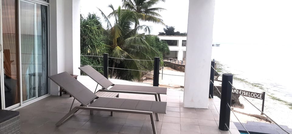 Panoramic Apartment, 2 Bedrooms, Sea View | Terrace/patio