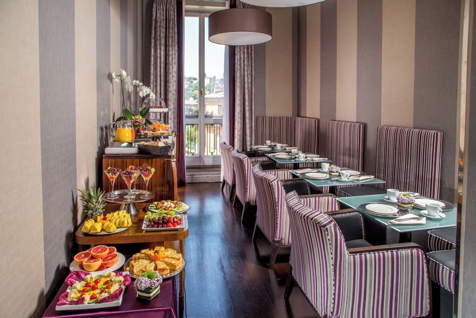 Daily buffet breakfast for a fee